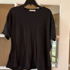 We The Free Charcoal Short Sleeve  Nina Tee